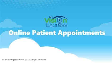 vision express online appointments.